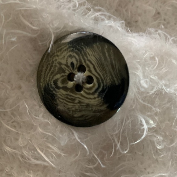 NEW Roaman's Long Black Gray Cream Cardigan Sweater Size 2 X Single Button - Picture 2 of 10